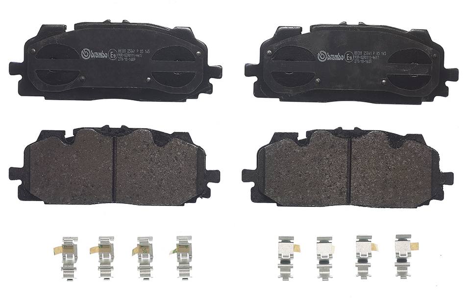 Audi Brembo Brake Set - Pads Front (Low-Met) 8W0698151N - Brembo P85165